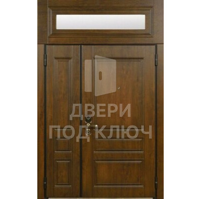 Железная входная дверь с фрамугой, цена ДПК-12473